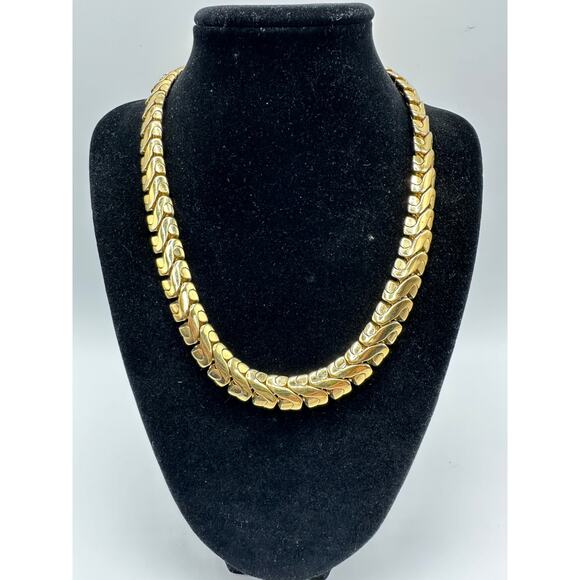 Vintage Givenchy Gold-Tone Necklace, As Is, 16”-19”, EUC - Picture 1 of 4